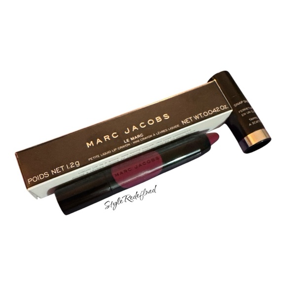 Marc Jacobs Other - Marc Jacobs Le Marc Petite Liquid Lip Crayon - 360 Plum n Get It